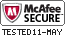 Secure tested 11-May